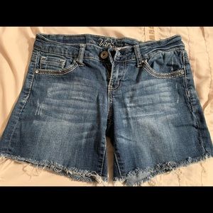 Distressed Vanity shorts. Size 27.